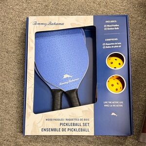Tommy Bahama Blue Pickleball Paddle Set